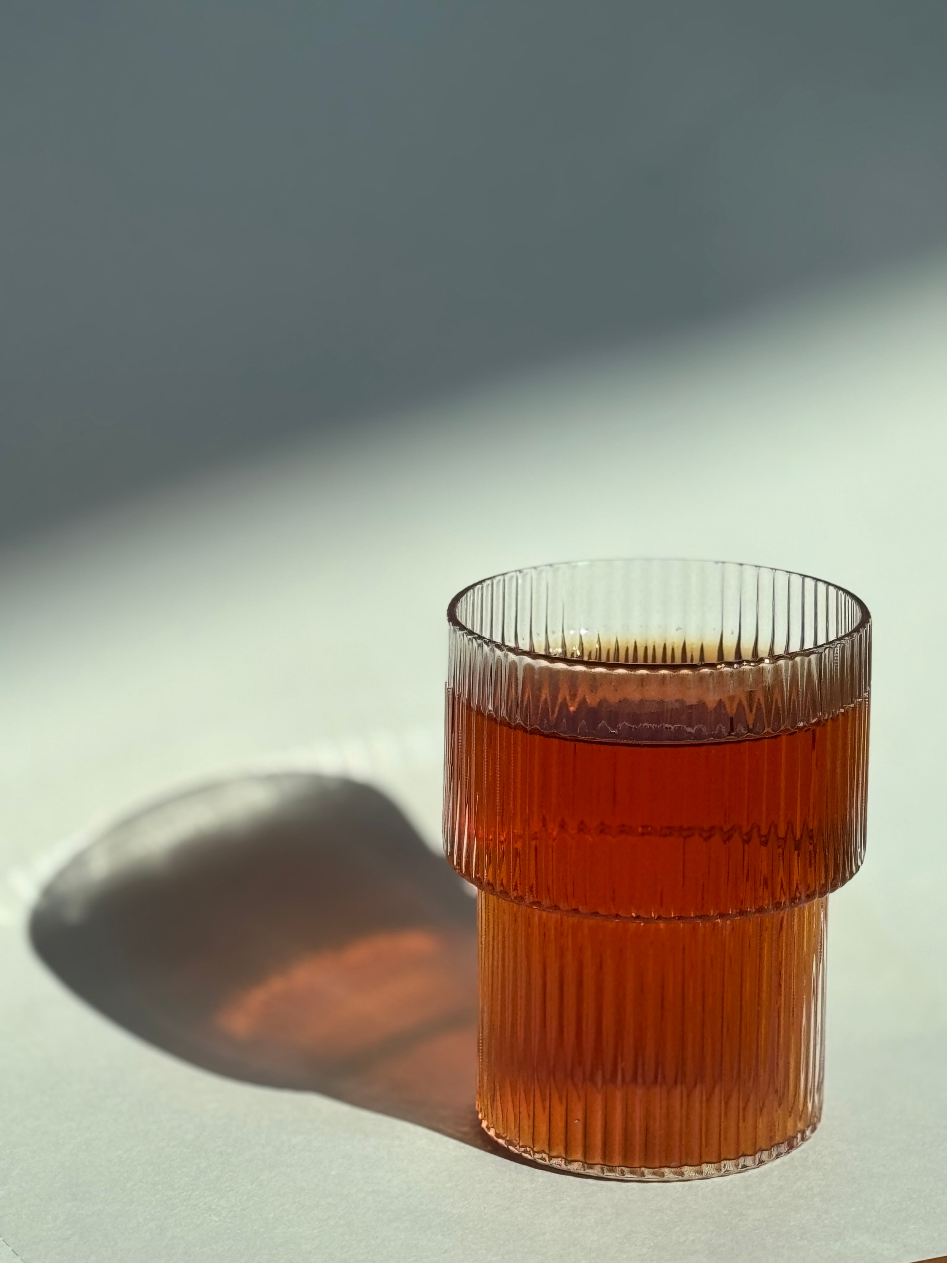 amber micha tea bag
